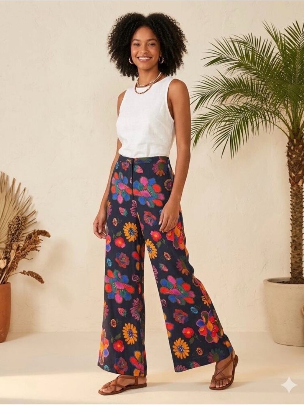 FARM Rio Lilly’s garden pants